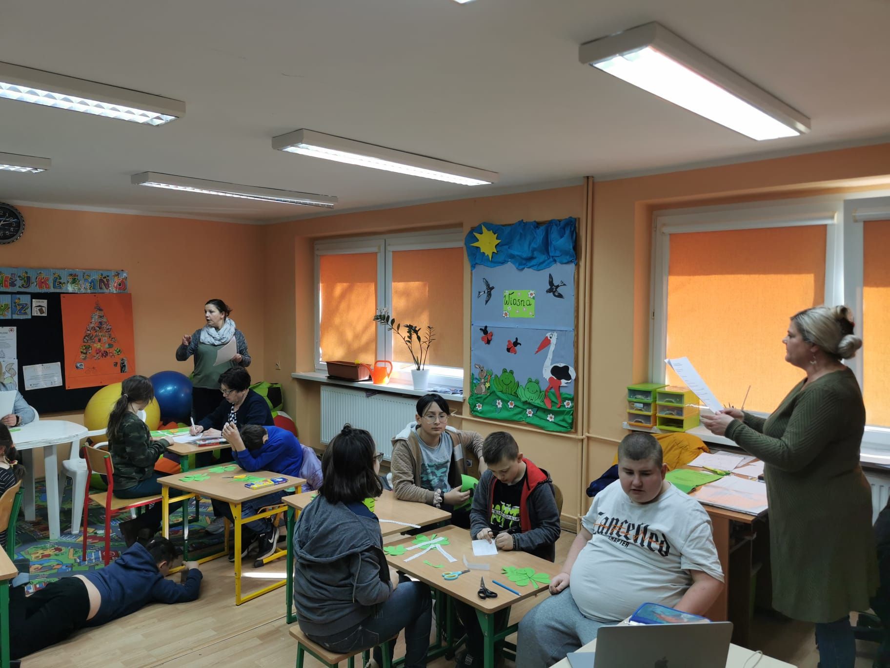 Dzień Świętego Patryka w Świetlicy Szkolnej - SOSW Grodk&oacute;w